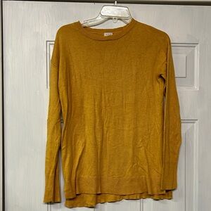 a new day Women's Long Sleeve Top in Mustard